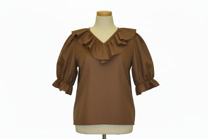 Swirl-Ruffle-Blouse
