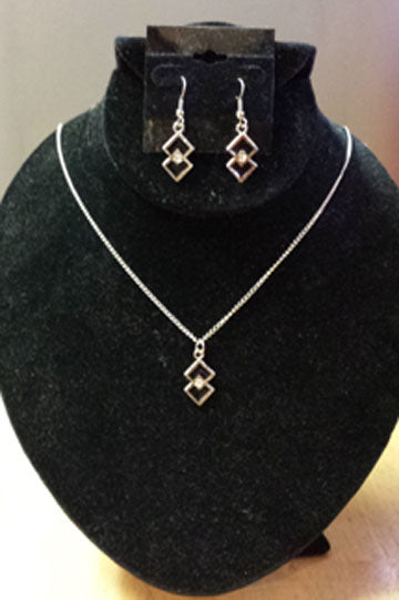 ENAMEL AND RHINESTONE