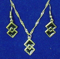 ENAMEL JEWELRY SET