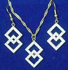 RHINESTONE JEWELRY SET