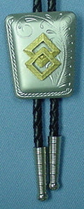 DOUBLE SQUARE RECTANGLE DANCER BOLO