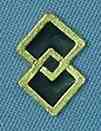 SQUARE DANCE SYMBOL WITH ENAMEL (PACKAGE OF 12)