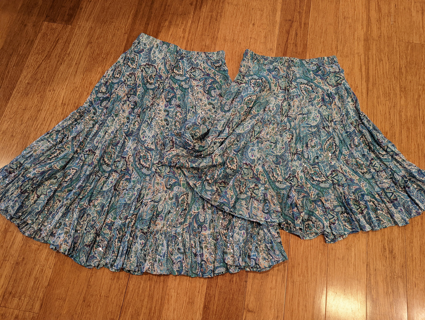 Sequin Prairie Skirt