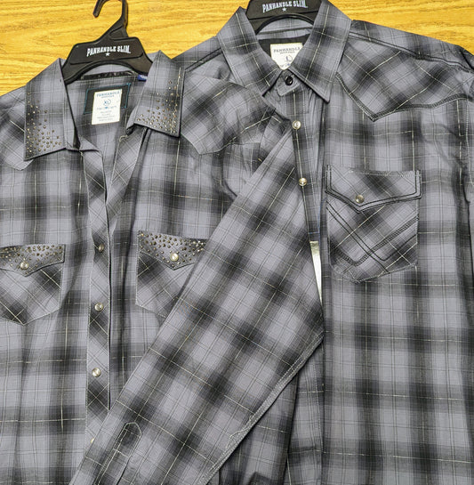 MATCHING GREY PLAID