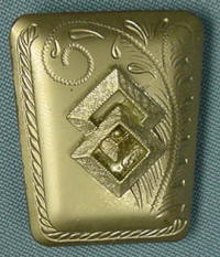 DOUBLE SQUARE TIE SLIDE