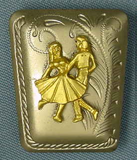 SQUARE DANCER TIE SLIDE