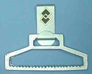 ENAMEL SQUARES TOWEL HOLDER