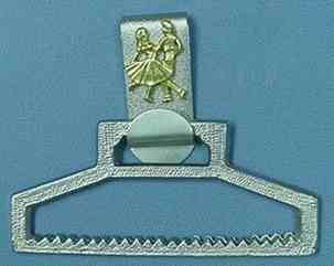 SQUARE DANCERS TOWEL HOLDER