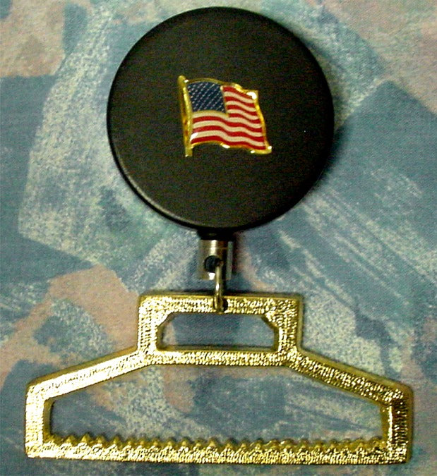 AMERICAN FLAG TOWEL HOLDER