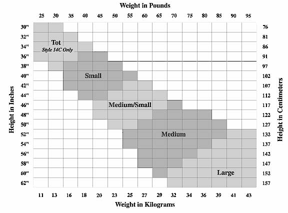 Secret Tights Size Chart
